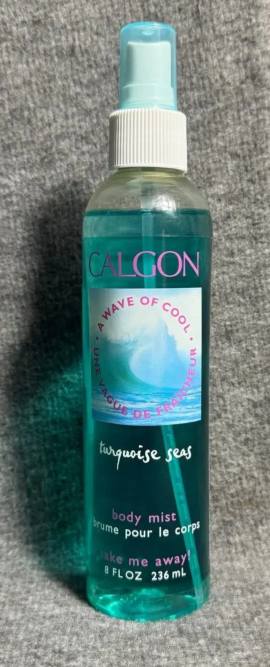 Calgon After Bath A Wave of Cool Turquoise Seas Body Mist 8oz